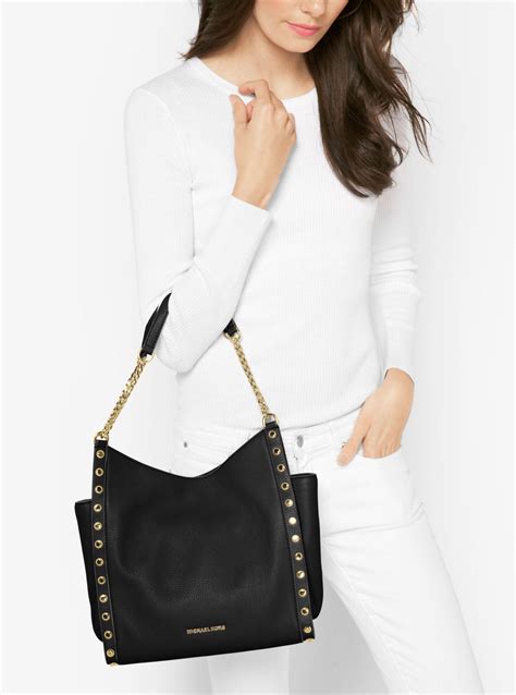 michael kors newbury studded chain tote|MICHAEL Michael Kors Newbury Medium Chain .